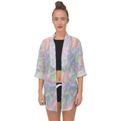 Pinkhalo Open Front Chiffon Kimono
