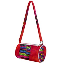 Colorful Leg Warmers Mini Cylinder Bag