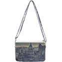 Buenos Aires Argentina Cityscape Aerial View Double Gusset Crossbody Bag View1