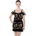 Img-1585062187612 Ruffle Cut Out Chiffon Playsuit View1