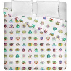 All The Aliens Teeny Duvet Cover Double Side (king Size)