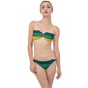Retro 80s Classic Bandeau Bikini Set View1