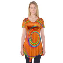  Twirl Short Sleeve Tunic 