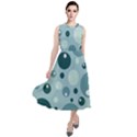 Agatonia Pattern Round Neck Boho Dress View1