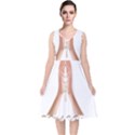Panther World Limited Edition Prayer  V-Neck Midi Sleeveless Dress  View1