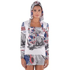 Choose To Be Tough & Chill Long Sleeve Hooded T-shirt