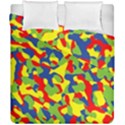 Colorful Rainbow Camouflage Pattern Duvet Cover Double Side (California King Size) View2
