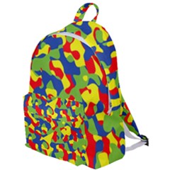 Colorful Rainbow Camouflage Pattern The Plain Backpack by SpinnyChairDesigns