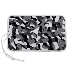 Black And White Camouflage Pattern Pen Storage Case (s)