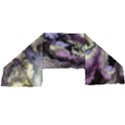 Purple Yellow Marble Long Sheer Chiffon Scarf  View2