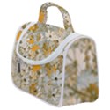 Cosmos Flowers Sepia Color Satchel Handbag View1