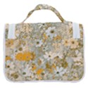 Cosmos Flowers Sepia Color Satchel Handbag View3