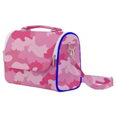 Camo Pink Satchel Shoulder Bag by MooMoosMumma