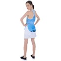 Aquamarine Racer Back Mesh Tank Top View2