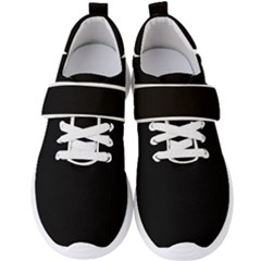 Rich Ebony Men s Velcro Strap Shoes