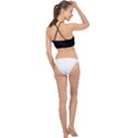 Rich Ebony Racer Front Bikini Top View2