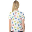 Cute Cartoon Germs Viruses Microbes V-Neck Sport Mesh Tee View2