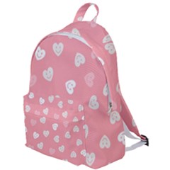 Cute Pink And White Hearts The Plain Backpack by SpinnyChairDesigns