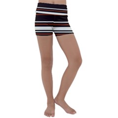 Classic Coffee Brown Kids  Lightweight Velour Yoga Shorts