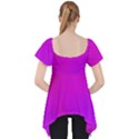 Fun Fuschia Lace Front Dolly Top View2