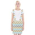 Chevron  Braces Suspender Skirt View1