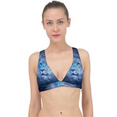Astrology Zodiac Lion Classic Banded Bikini Top