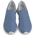 Faded Denim Blue Color Women s Lightweight Slip Ons View1