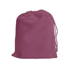 Dark Mauve Color Drawstring Pouch (xl)
