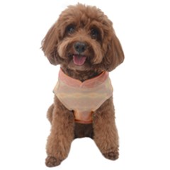 Boho Soft Peach Pattern Dog Sweater