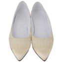 Boho Lemon Chiffon Pattern Women s Low Heels View1