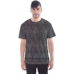 Boho Antique Bronze Pattern Men s Sport Mesh Tee