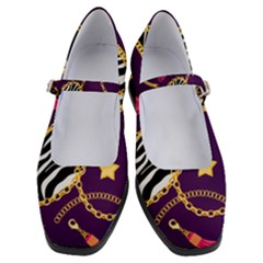 Chain Pattern  Women s Mary Jane Shoes