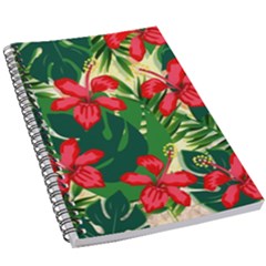 Floral Pink Flowers 5 5  X 8 5  Notebook by Mariart