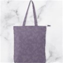 Grape Compote Butterfly Print Double Zip Up Tote Bag View1