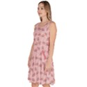 Squid Chef Pattern Knee Length Skater Dress With Pockets View2