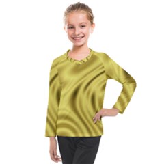 Golden Wave  Kids  Long Mesh Tee