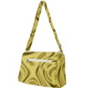 Golden Wave Front Pocket Crossbody Bag View2