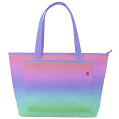 Pastel Rainbow Ombre Gradient Back Pocket Shoulder Bag  by SpinnyChairDesigns