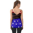 Mixed-lines-dots Black-bg Chiffon Cami View2