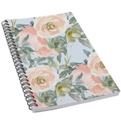 Pink Old Fashioned Roses 5 5  X 8 5  Notebook by Angelandspot