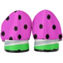 Dots and lines, mixed shapes pattern, colorful abstract design Women s Low Heels View4