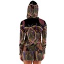 Fractal Geometry Long Sleeve Hooded T-shirt View2