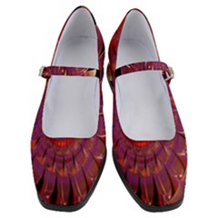 Chakra Flower Women s Mary Jane Shoes