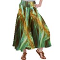 Abstract Illusion Satin Palazzo Pants View1