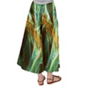Abstract Illusion Satin Palazzo Pants View2