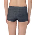 Black Alligator Skin Boyleg Bikini Bottoms View2