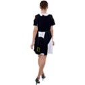 Bunny Girl Mask Short Sleeve Shoulder Cut Out Dress  View2