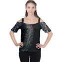 Galaxy Space Cutout Shoulder Tee View1