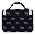 Dinosaur Skeleton Head Motif Pattern Satchel Handbag View3