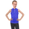 Blue-monday Kids  Sleeveless Polo Tee View1